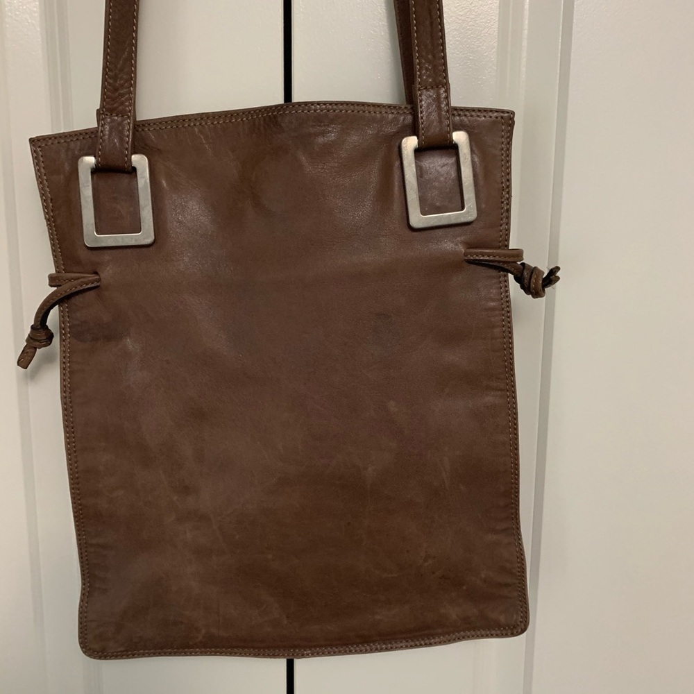 ❤️Made in Italy Francesco Biasia Brown Leather Bag